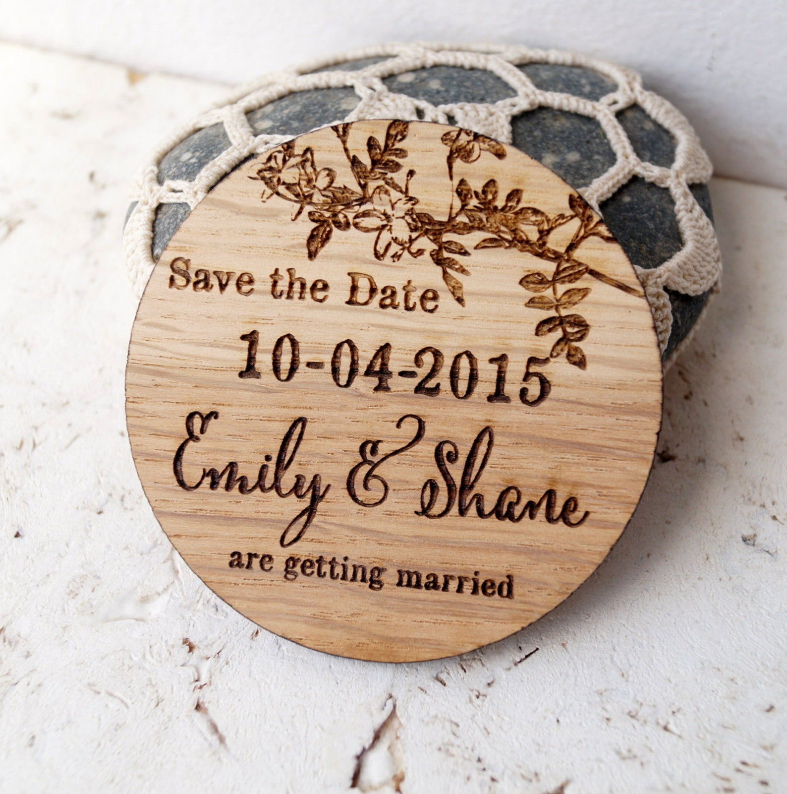 Save the Date Magnet Wedding Save the Dates Rustic Save the - Etsy
