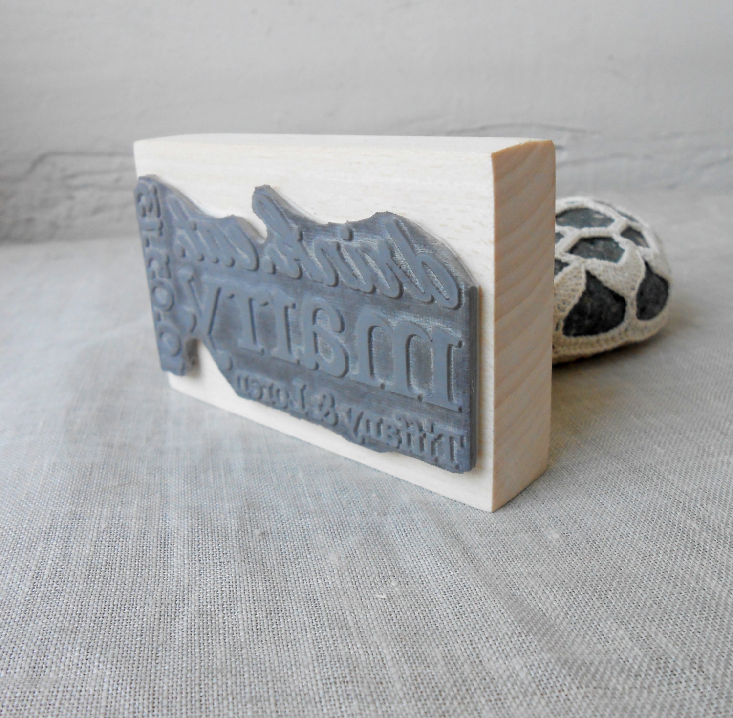 Wedding Rubber Stamp Love is Sweet Stamp Custom Rubber Etsy