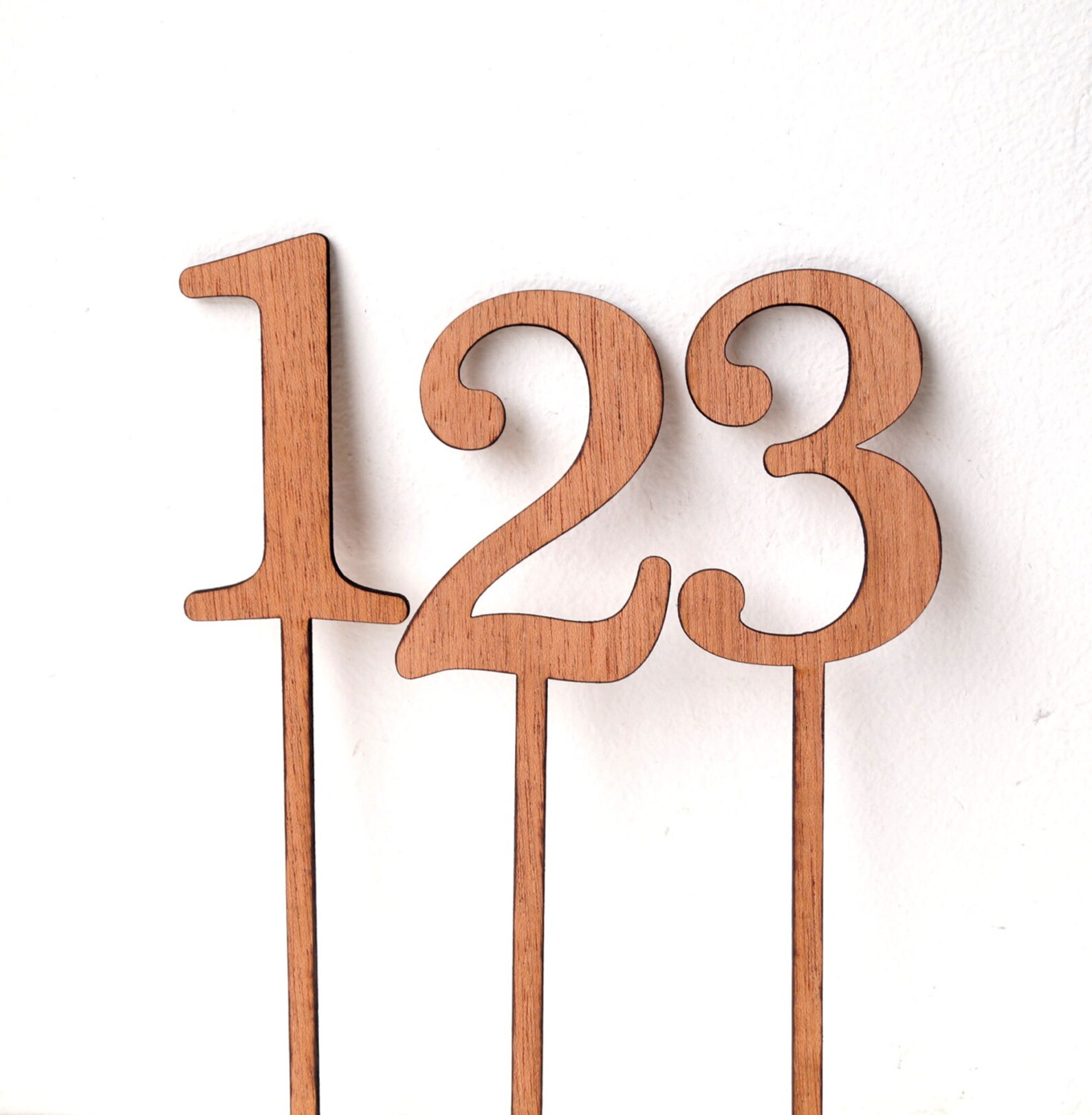 Wooden Table Number Wedding Table Numbers Rustic Table Etsy