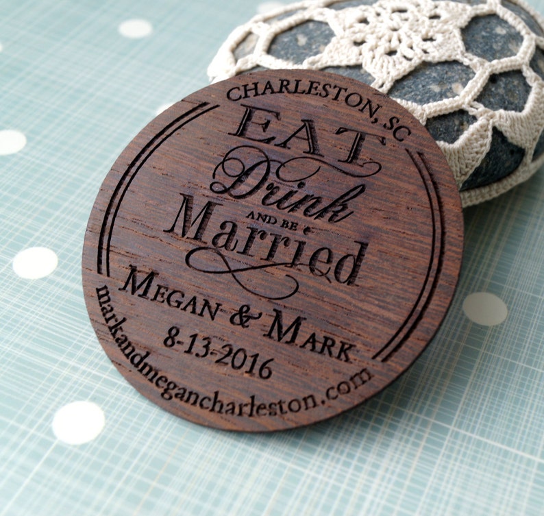 Save the Date Rustic Wooden Save the Dates Etsy