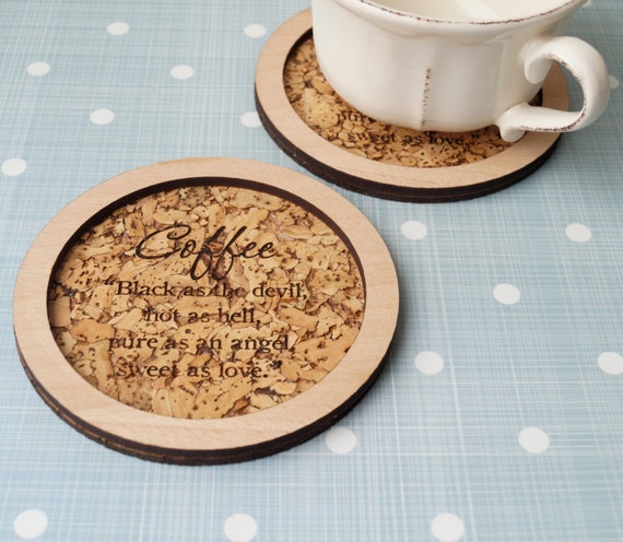 State Cork Coaster Pair - Set of 2 | Well Told