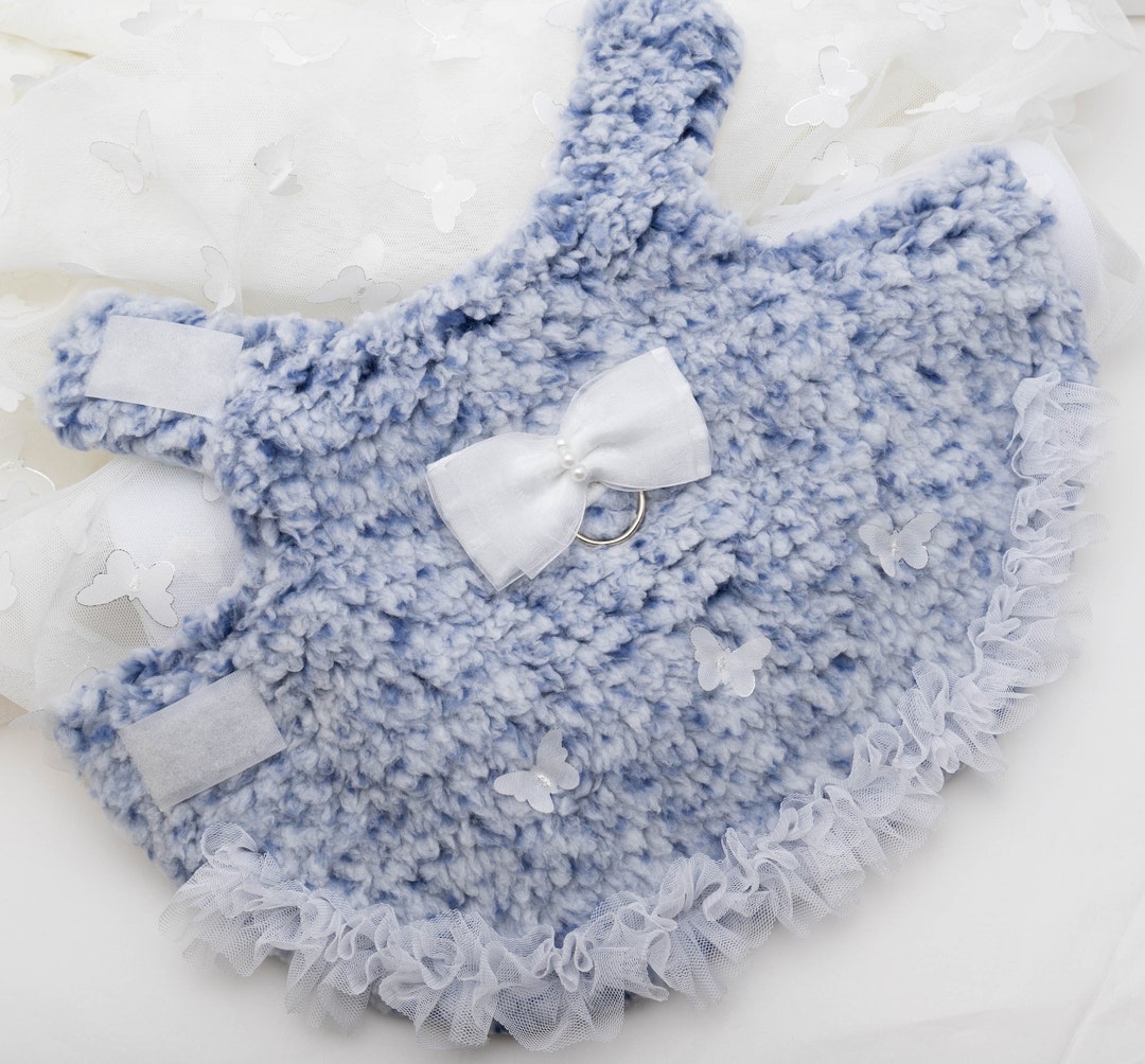 Fancy Girl Dog Coat Pet Clothes Harness Dog Coat Sweater Etsy