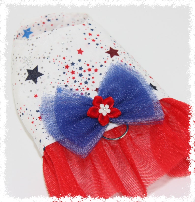 Patriotic Dog Harness Pet Boutique Custom Harness for Dogs Etsy