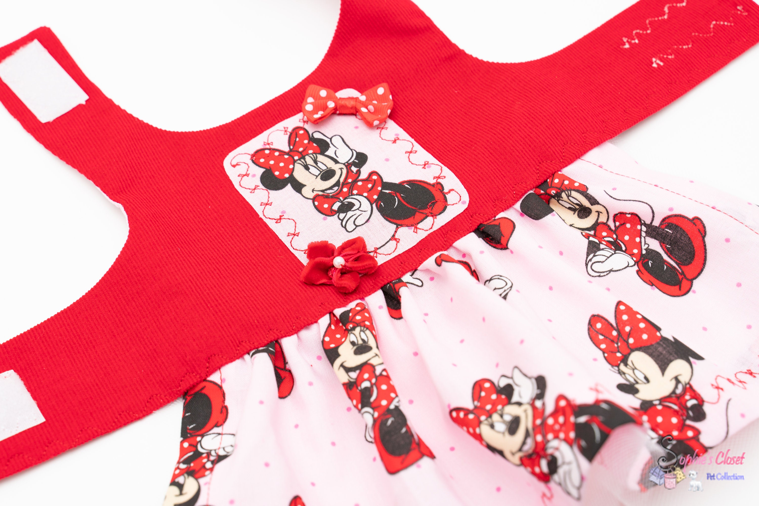 Minnie Mouse Dog Dress xxsxssml..disney Pet Dress Pet Etsy