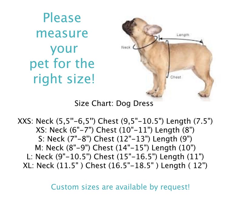 Pet Clothes Clothes for Pets Little Lamb Dog Dress Dog Apparel Puppy Clothes XXS,XS,S,M...Dress for Dogs Apparel for Pets Dog Dress