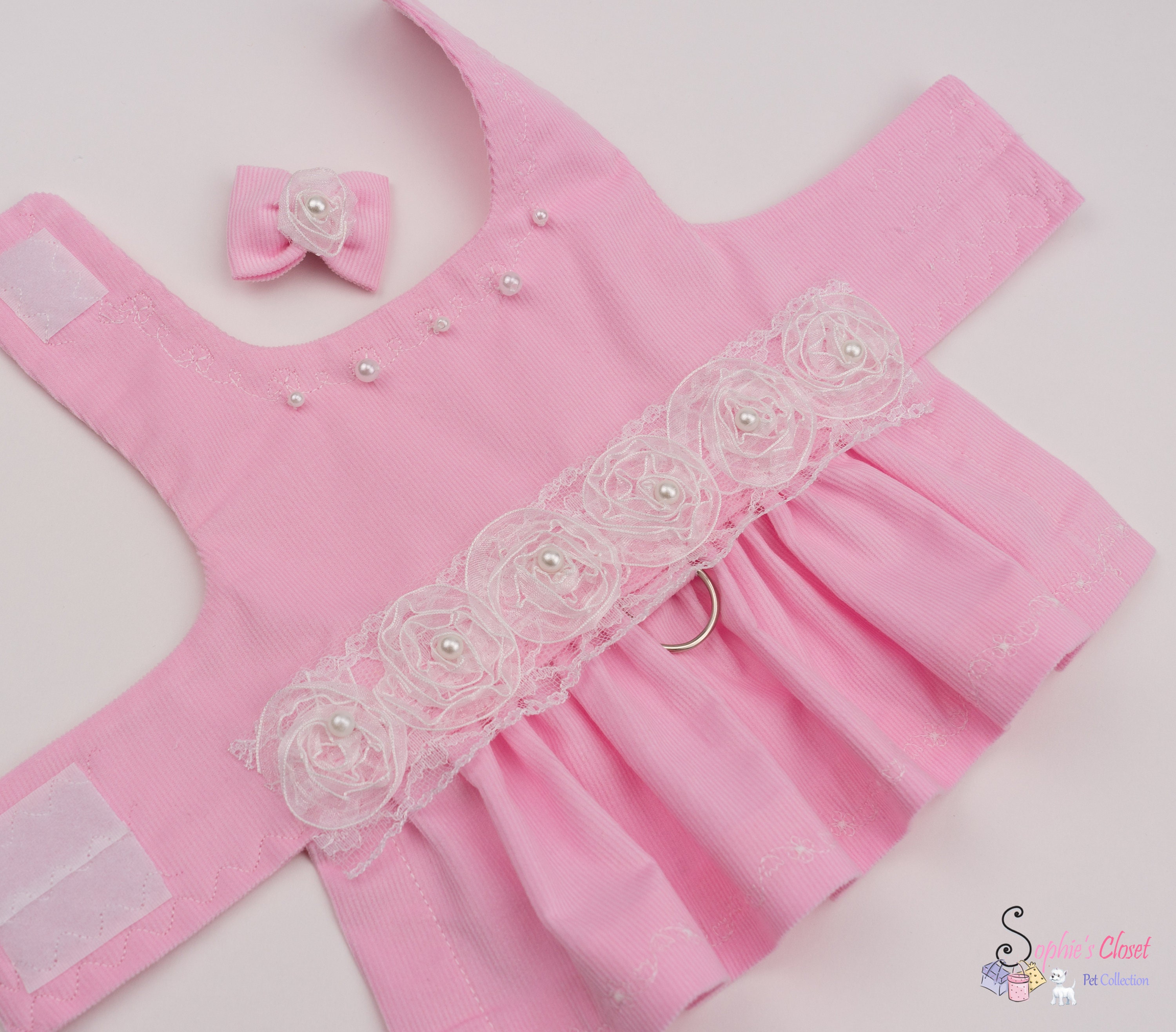 Blush Pink Dog Dress Small Pet Fashion Pet Outfit Trendy | Etsy