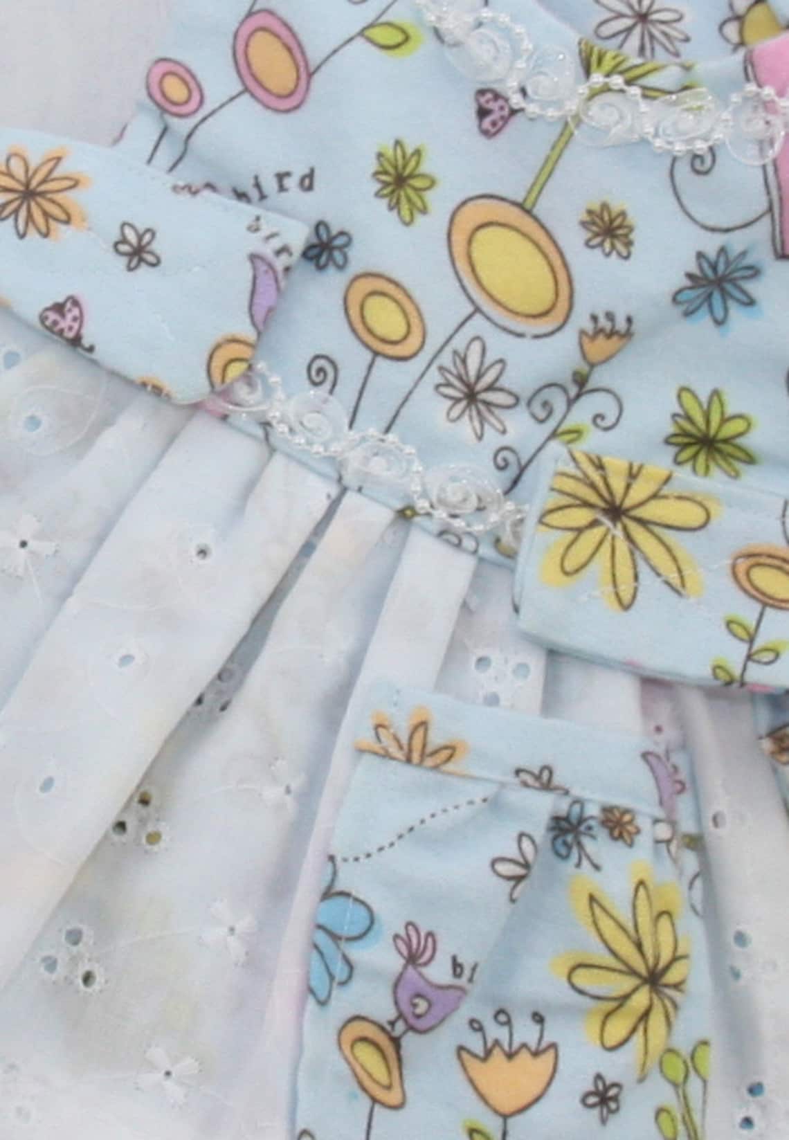 Adorable Baby Blue Dog Dress S M L Light Blue Dress Pet Etsy