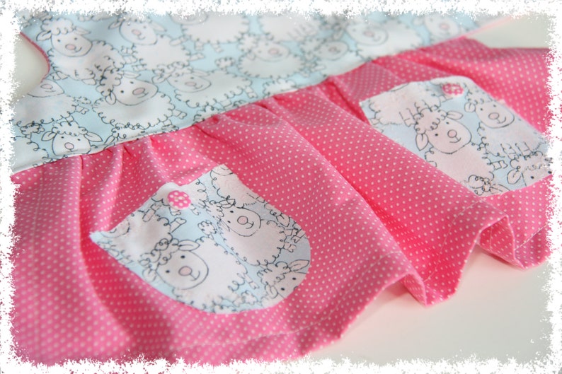 Pet Clothes Clothes for Pets Little Lamb Dog Dress Dog Apparel Puppy Clothes XXS,XS,S,M...Dress for Dogs Apparel for Pets Dog Dress