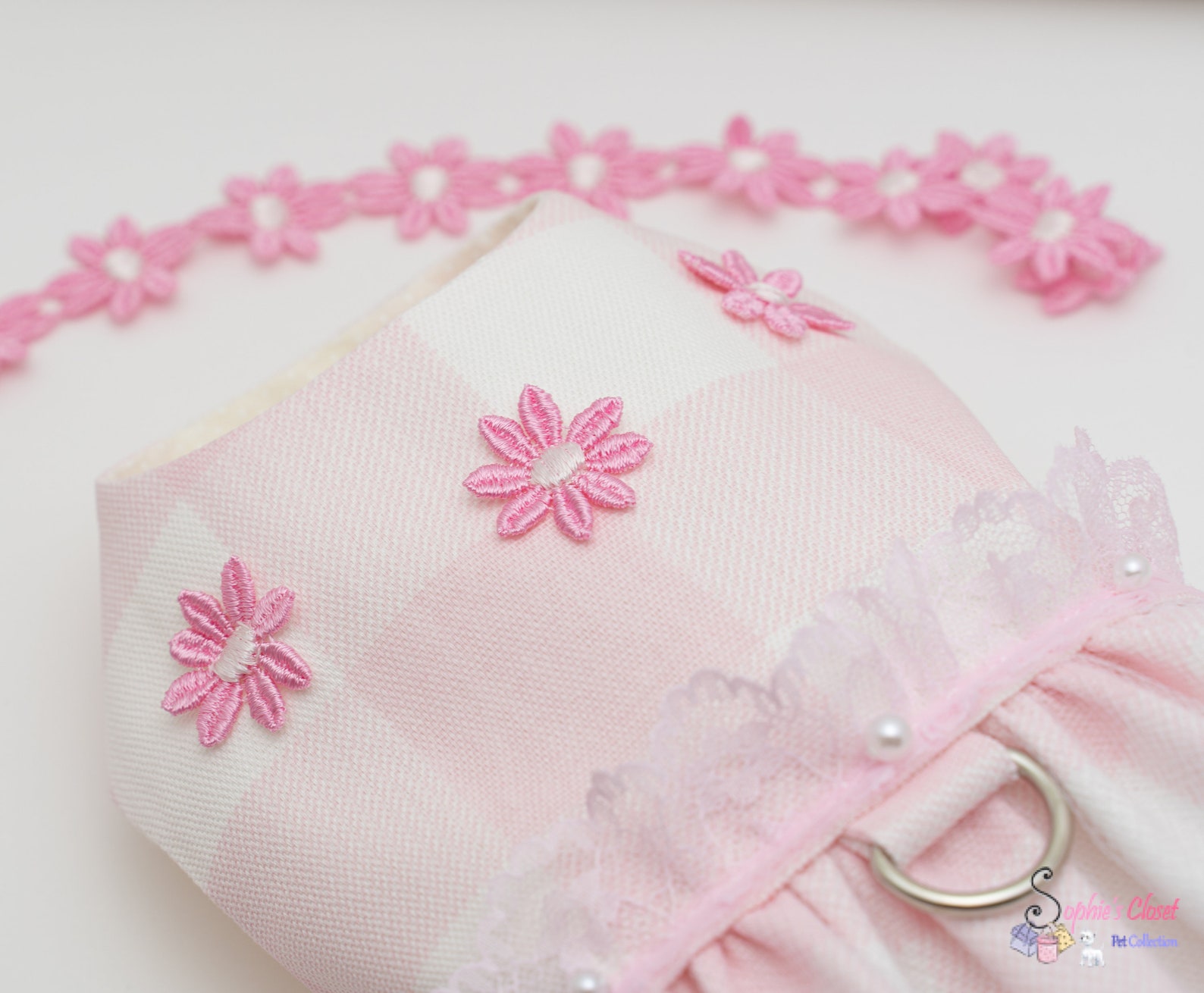 Dog Dress Puppy Dress Puppy Harness Dress Dog Flower Girl Etsy