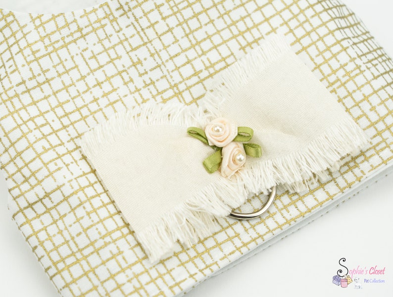 Gold Dog Harness Pet Boutique Harness for Dogs Harness for Etsy