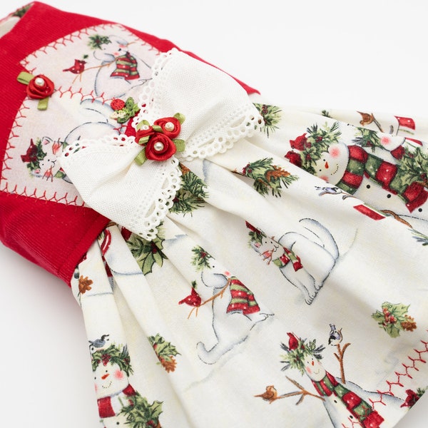 Christmas Dog Dress Etsy