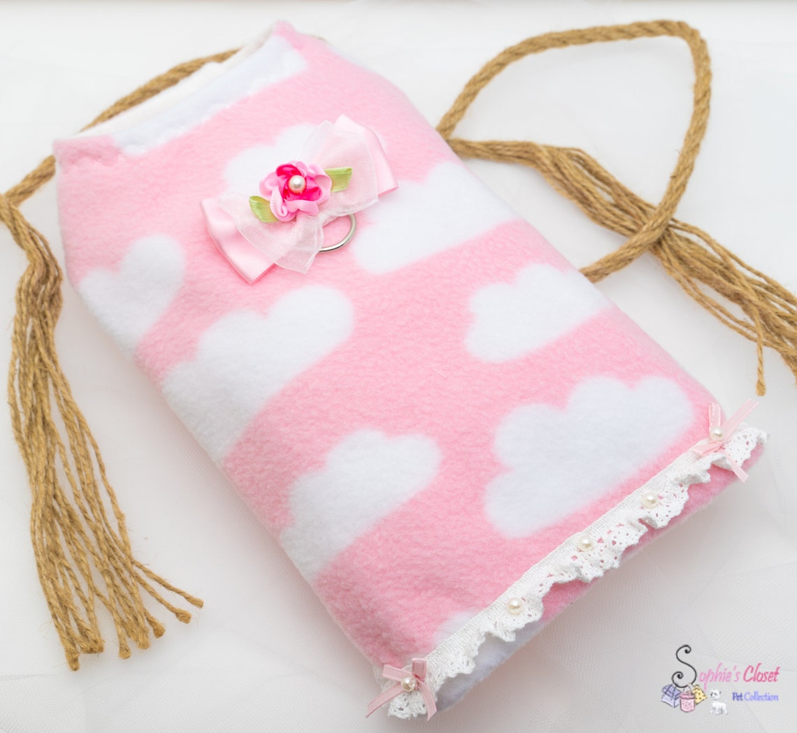 Puppy Coat Yorkie Coat Dog Coat Puppy Harness Dog Etsy