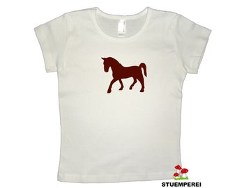 Horse FOAL Velour - Motif Flock - Ironing picture