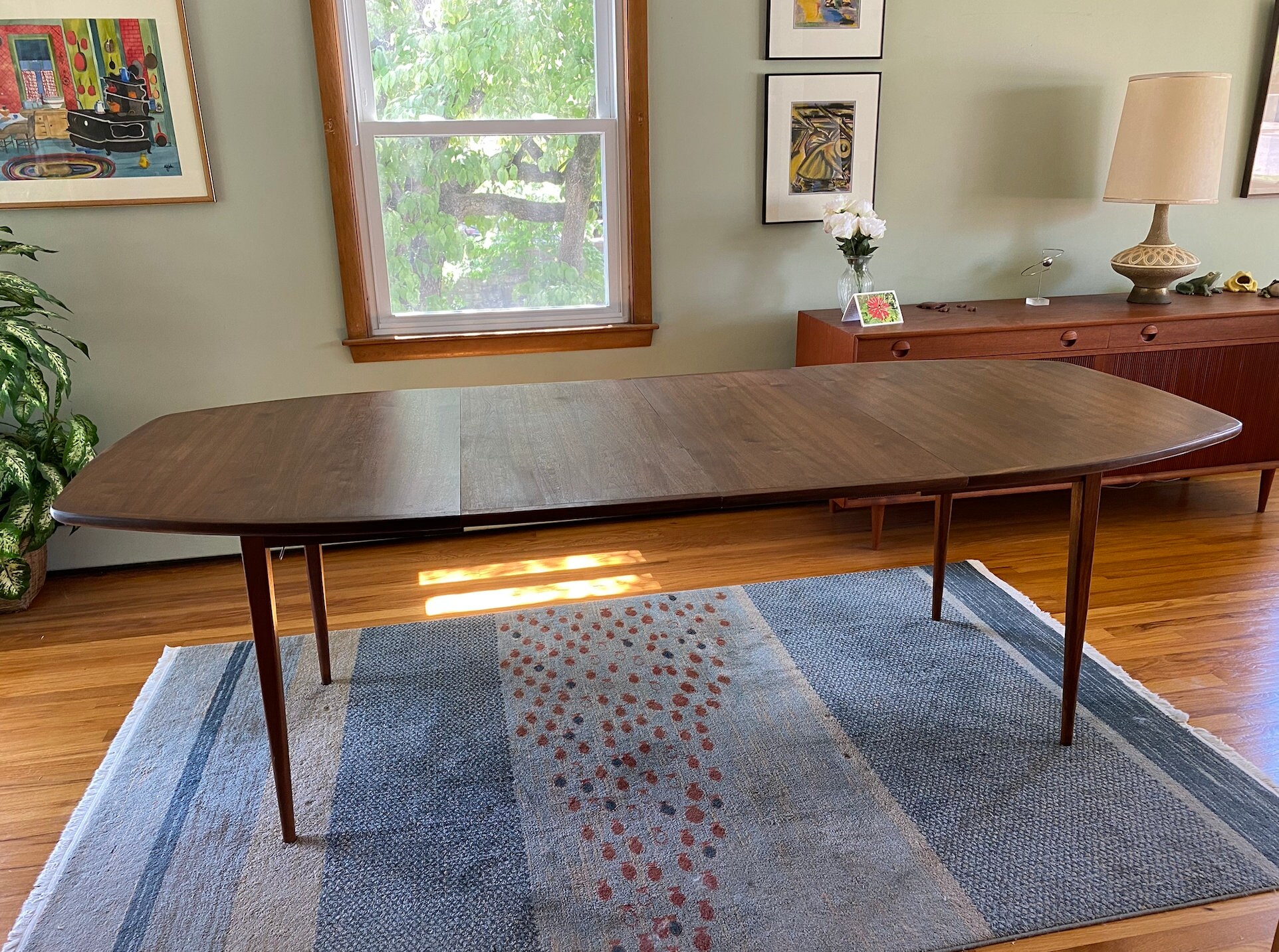 Midcentury Dining Table Gorgeous and Rare - Etsy