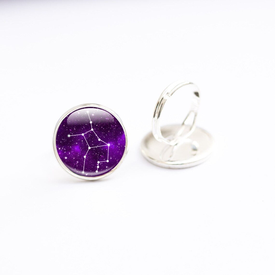 Virgo Ring Zodiac Ring Virgo Jewelry Zodiac Jewelry Etsy
