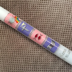 baptism candle / communion candle