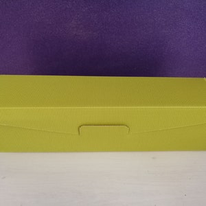 Aufbewahrung BOX / Karton limette/ Geschenkverpackung für Kerzen