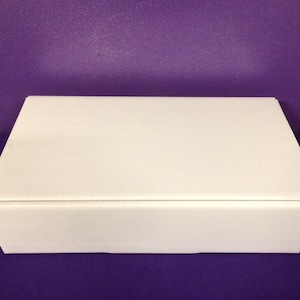 Aufbewahrungskarton Aufbewahrung BOX / Karton Geschenkverpackung für Kerzen für zwei Kerzen 30 x 7 cm / 30 x 8 cm
