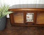 Vintage RCA Tube Radio 55X Works Great Mid Century Design