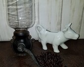 Antique Arcade Coffee Grinder Wall Mount Farmhouse