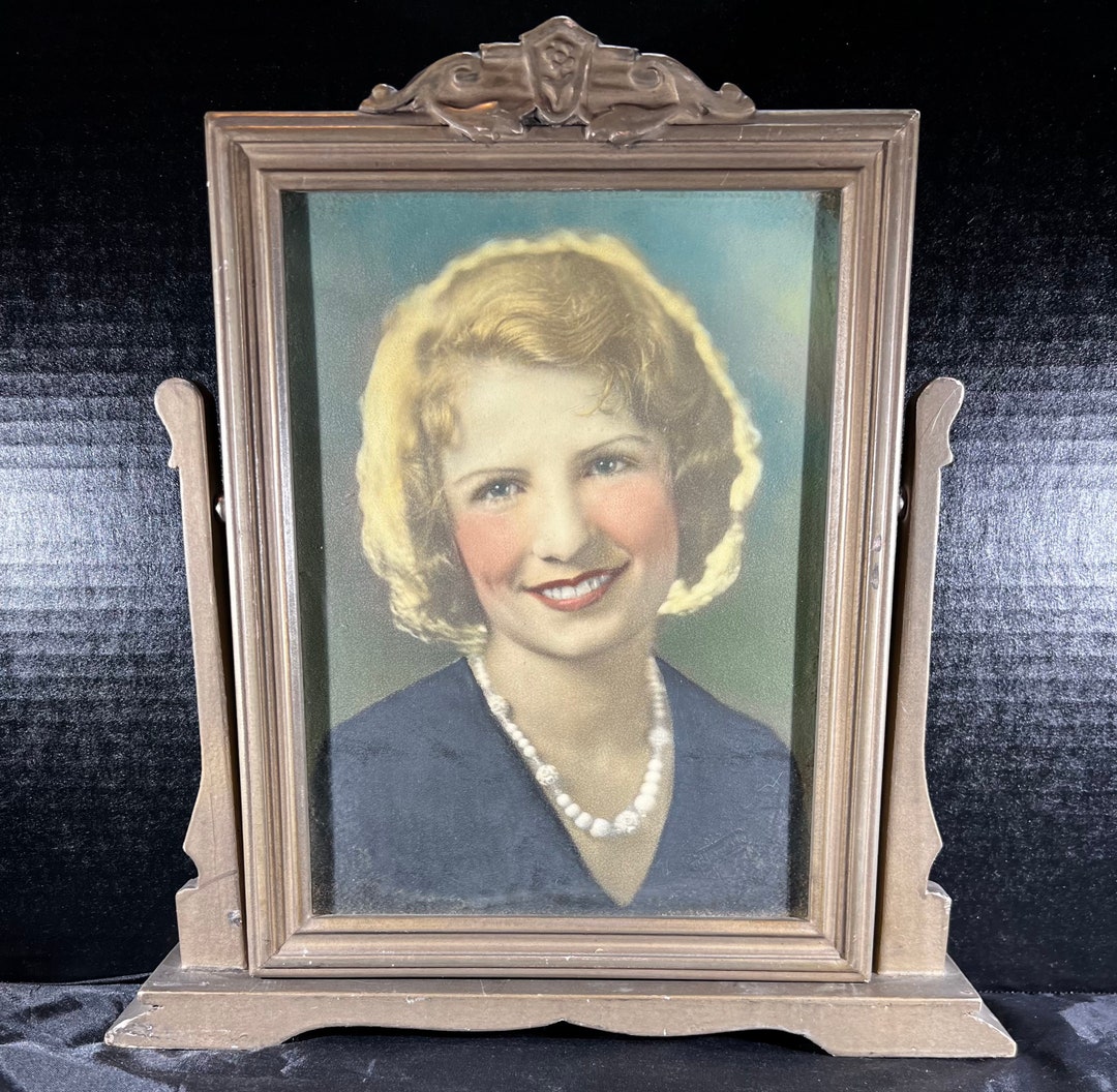 Vintage Swing Photo Frame 8 X 10 Art Deco Photograph Display Etsy