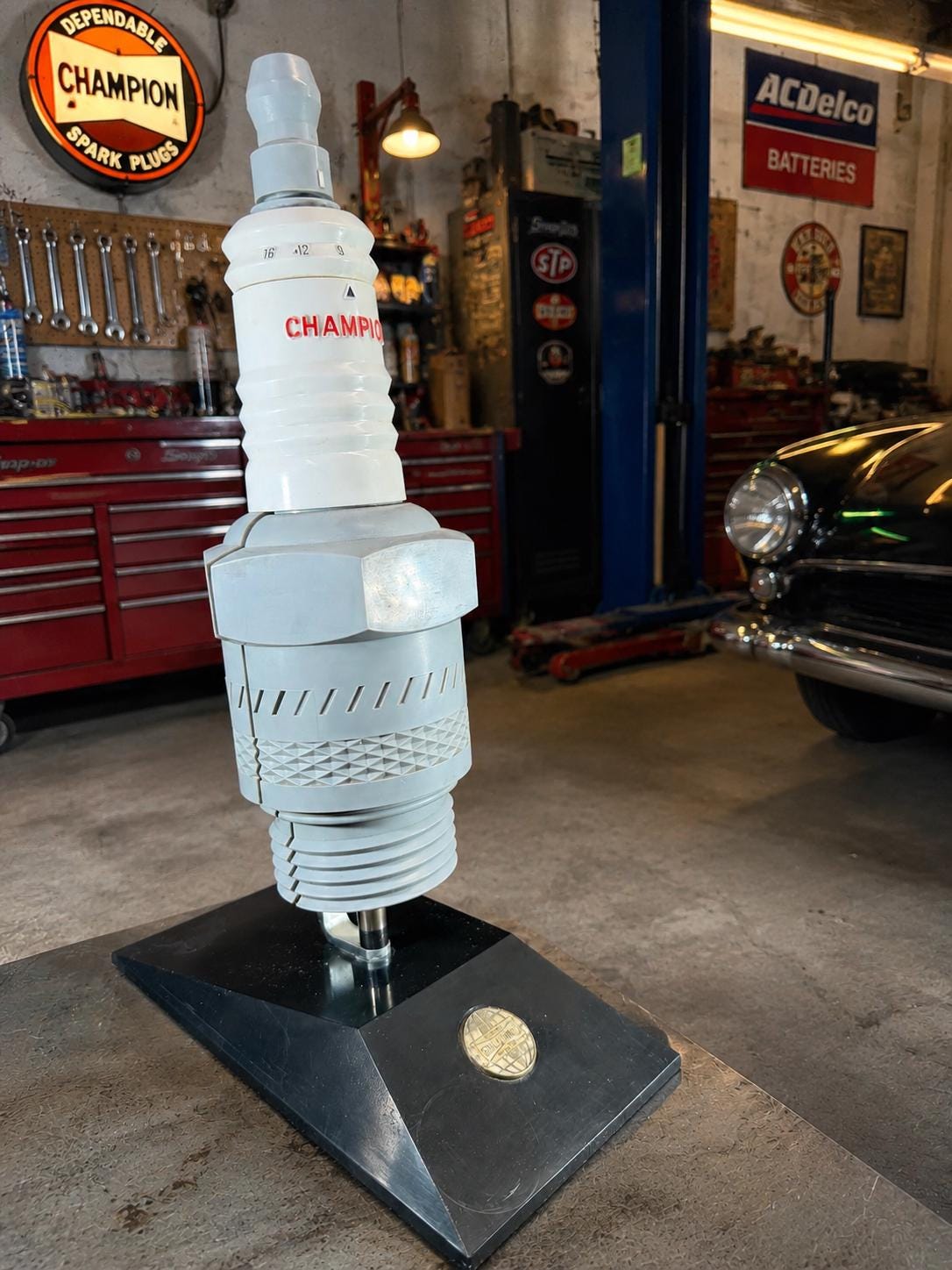 Vintage Spark Plug Display - Etsy