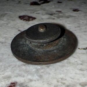 WW1 US Army INFANTRY HQ Collar Disc Disk Threaded Keeper - Etsy