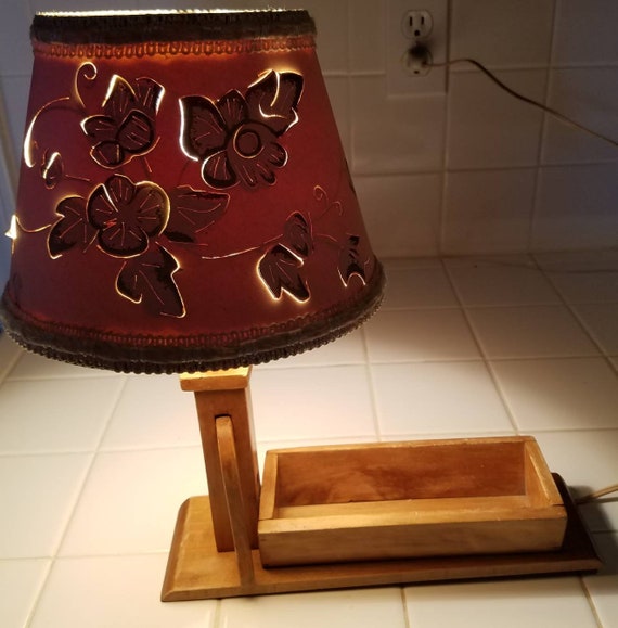 Perfect Vintage Water Pump Table Lamp Cabin Decor Rustic Cut Etsy