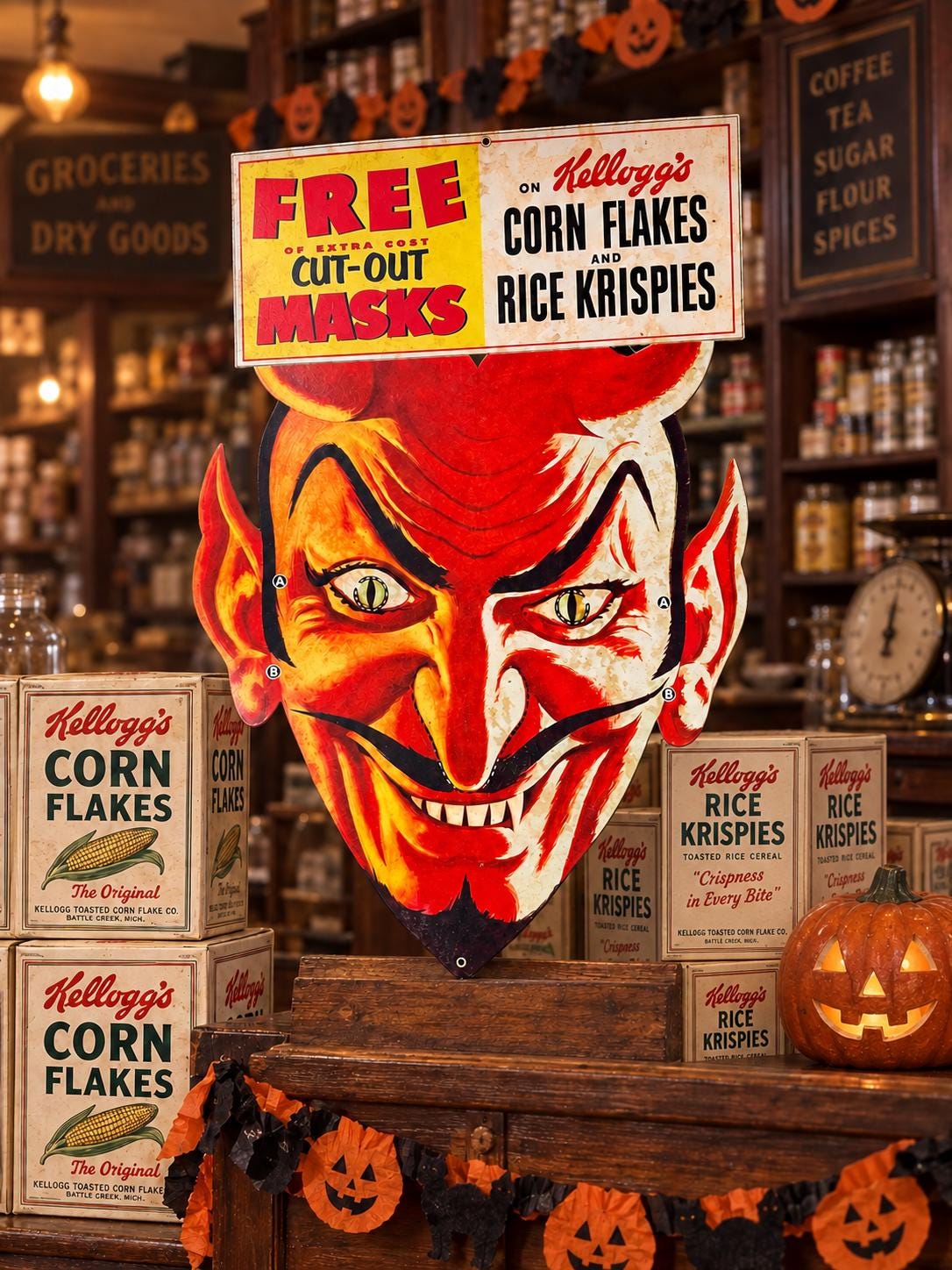 Antique Devil Halloween - Etsy