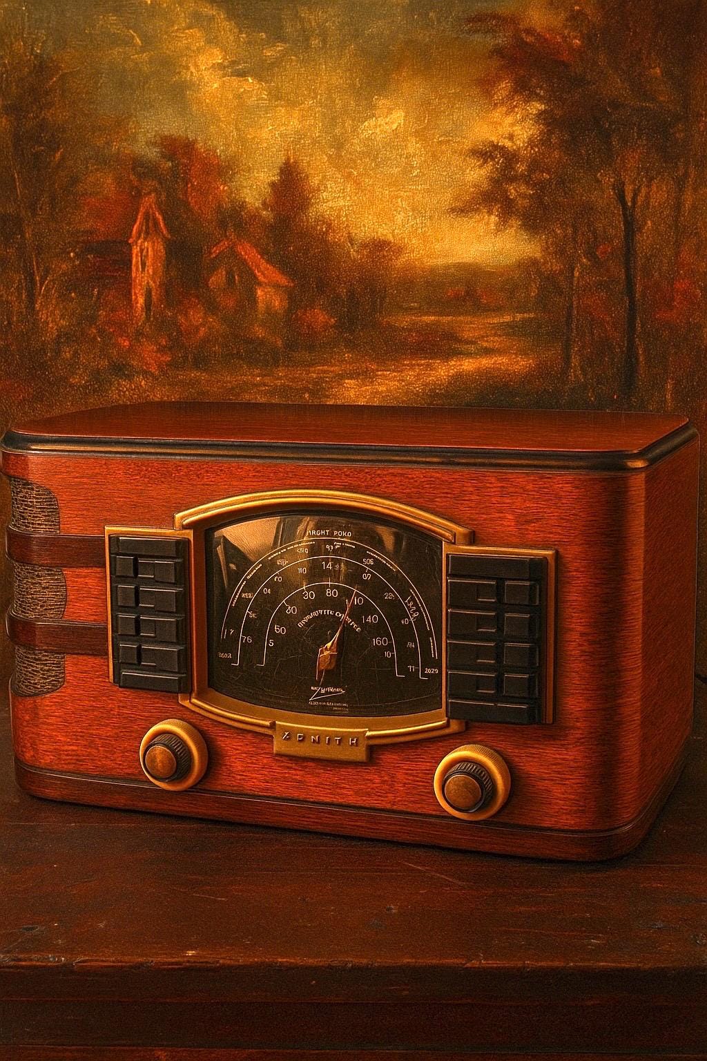 Vintage Working Zenith Radio Black Dial 8S632 Mid Century - Etsy