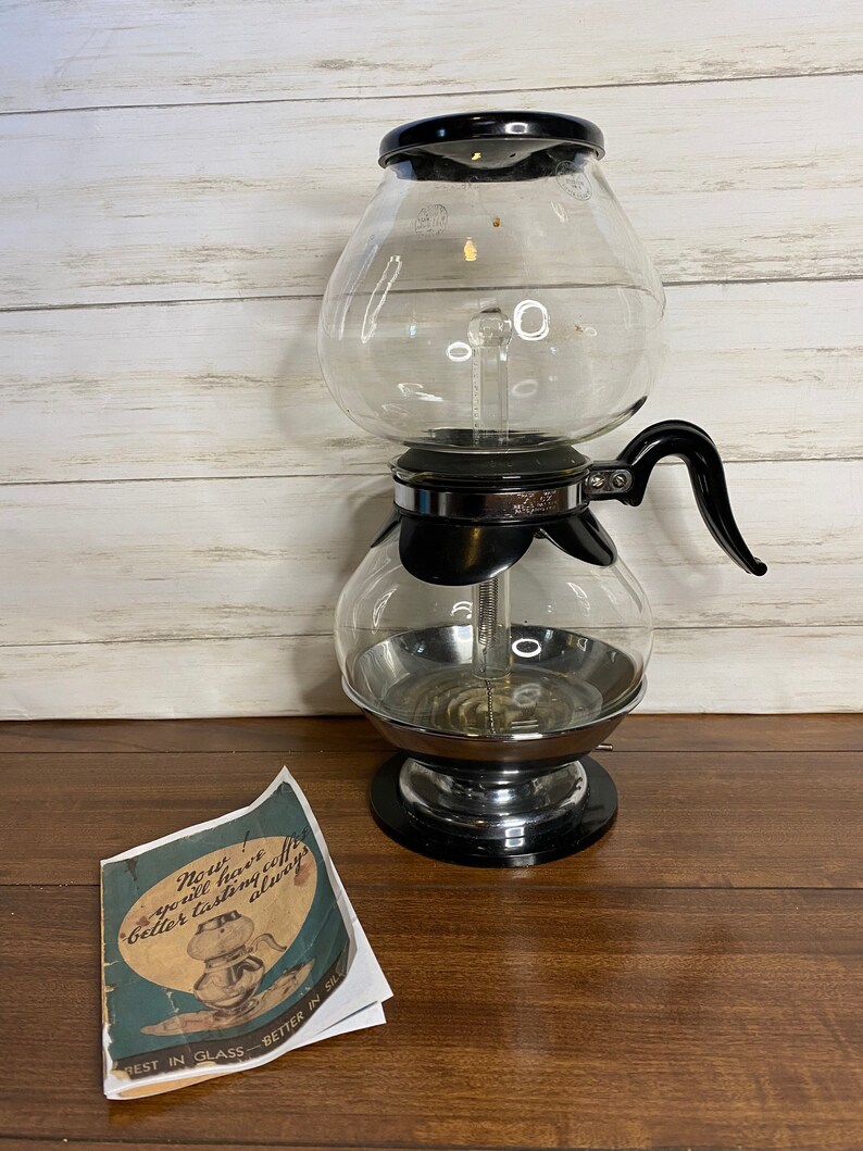 Vintage Silex Vacuum Coffee Maker 1930s Complete Set Etsy