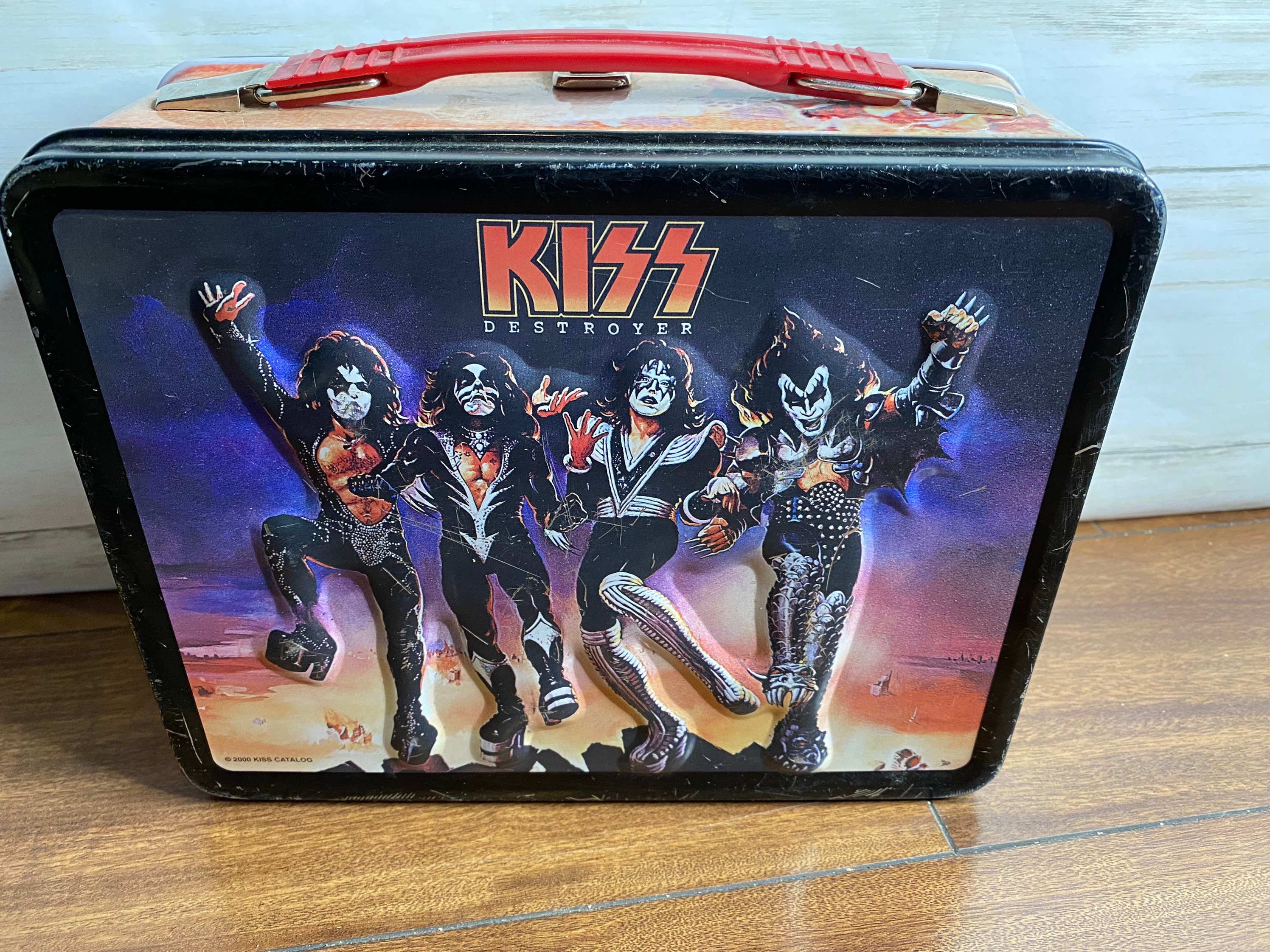 1977 Kiss Lunch Box Lunch Box Thermos Vintage Lunch Boxes Vlrengbr 