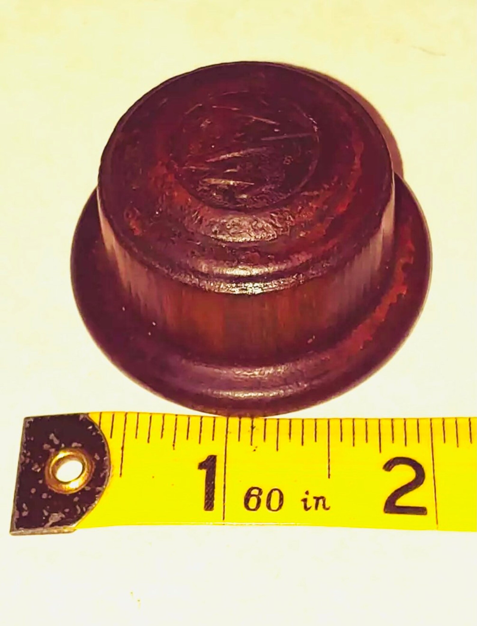 Vintage Zenith Radio Knob 1930s Wood Lightning Bolt Etsy