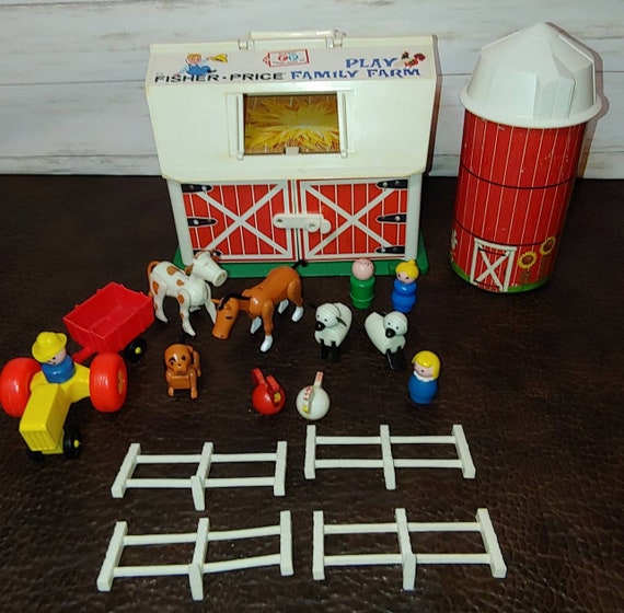 vintage little people farm