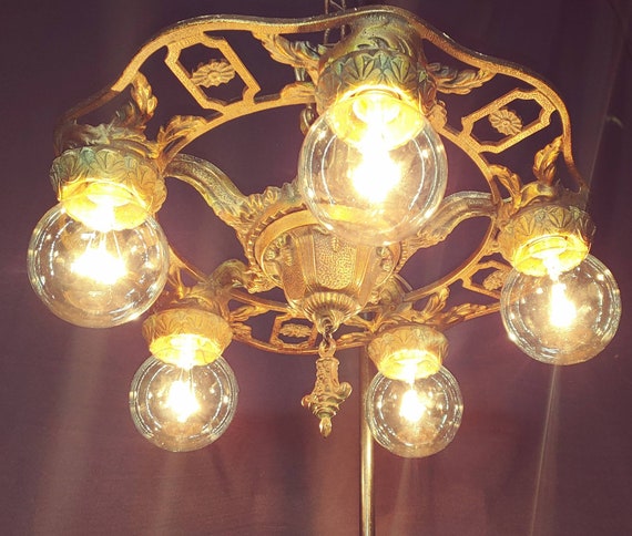 1920's dining room chandeliers