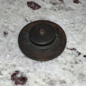 WW1 US Army INFANTRY HQ Collar Disc Disk Threaded Keeper - Etsy