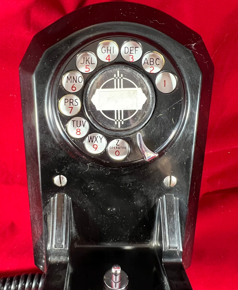 Vintage Wall Telephone Jukebox Style by Automatic Electric Etsy