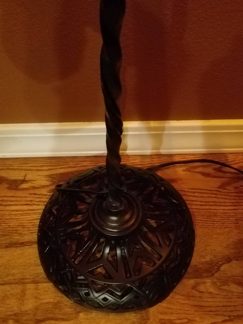 art nouveau floor lamp antique