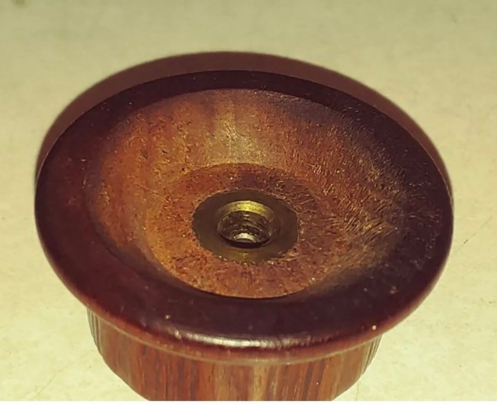 Vintage Zenith Radio Knob 1930s Wood Lightning Bolt Etsy