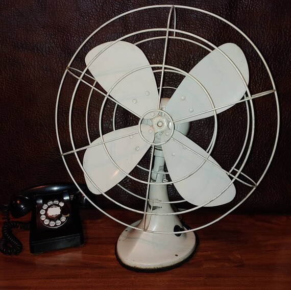 hunter mid century fan