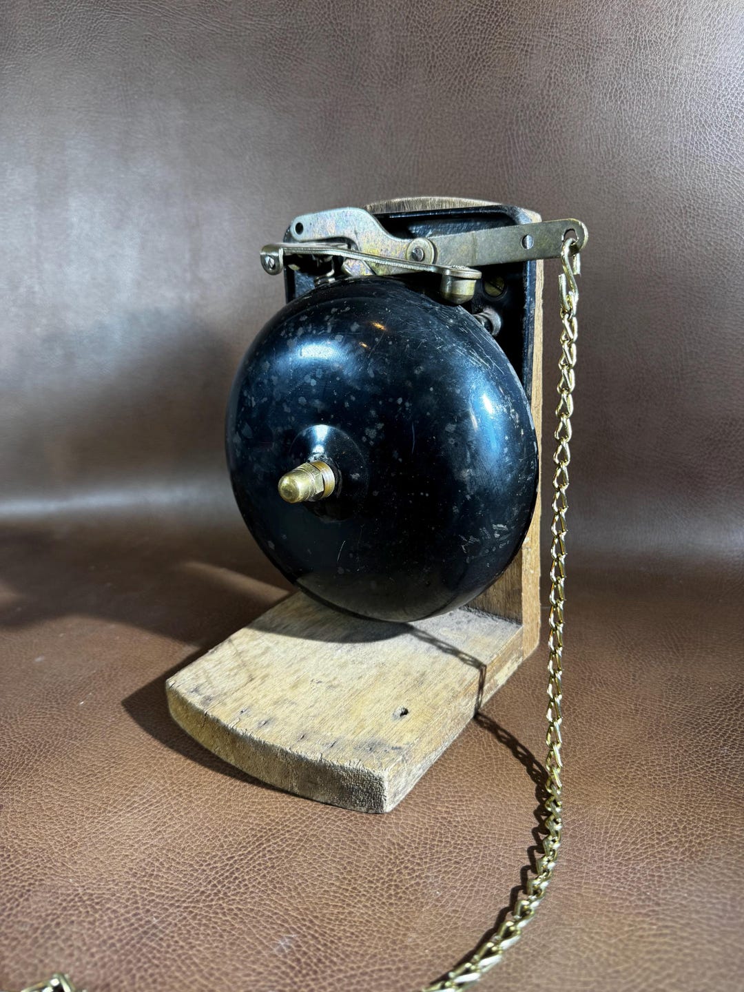 Vintage Boxing Bell Ringside Fire Department Mounted - Etsy