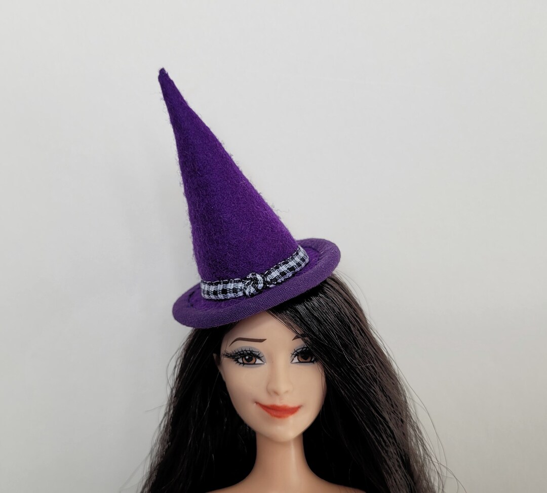 Lot De 12 Accessoires Halloween - Mini Chaudrons, Chapeaux Et Balais De Sorcière Noirs, Pour Décoration Et Bricolage - 6