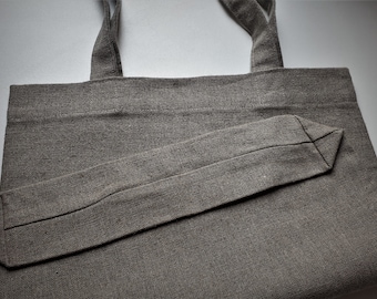 Simple, Thick Linen Tote Bag of A Great Quality