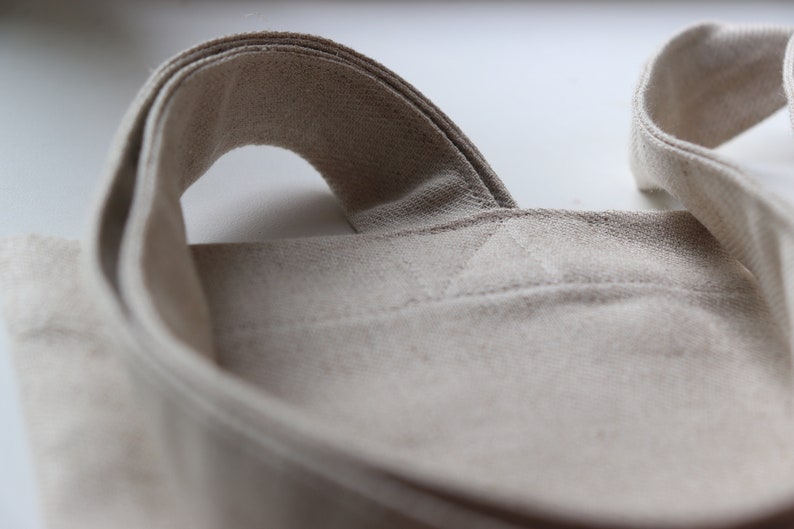 Simple and Light Linen Tote Bag