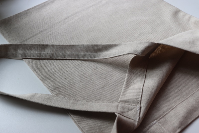 Simple and Light Linen Tote Bag