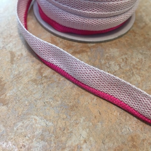 Headband | Headband | for bookbinding or scrapbooking | various colors | 50 cm Pink