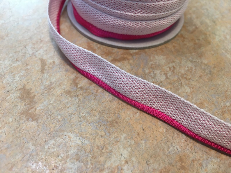 Headband | Headband | for bookbinding or scrapbooking | various colors | 50 cm Pink