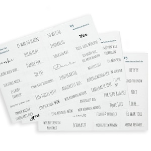 Stickers for guest book (Part II), 78 stickers, scrapbooking