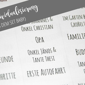 Stickers for guestbook Sticker guests Design your guest book with stickers image 4