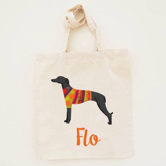 ITALIAN GREYHOUND essential tote bag ANY COLOR
